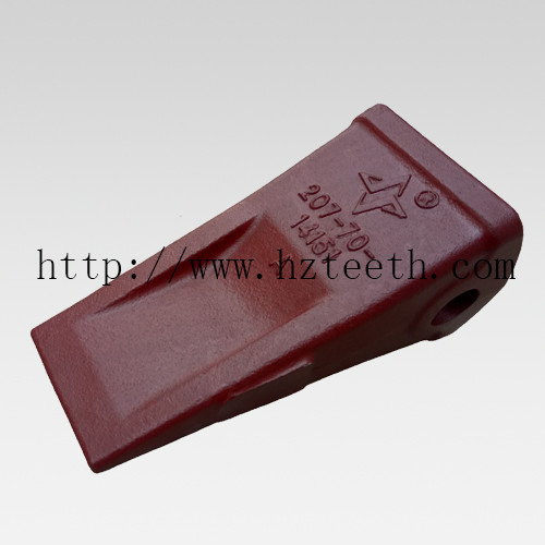 Ground engineering machinery parts 207-70-14151A bucket teeth for Komatsu PC300 excavator